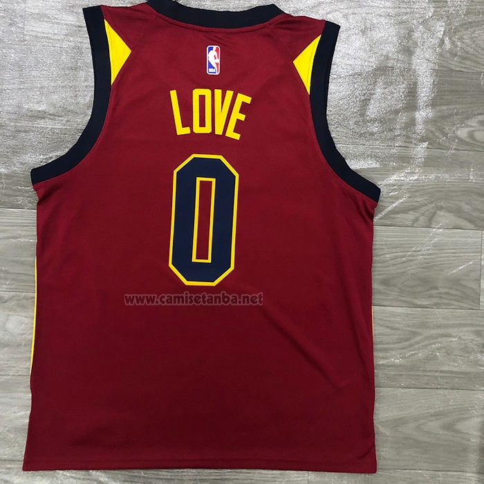Camiseta Cleveland Cavaliers Kevin Love #0 Icon 2018 Rojo